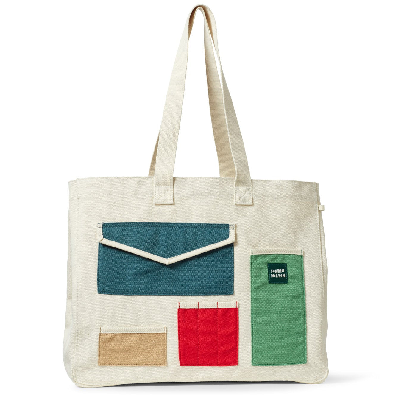 Large Pocket Patch Everything Shopper – Donna Wilson