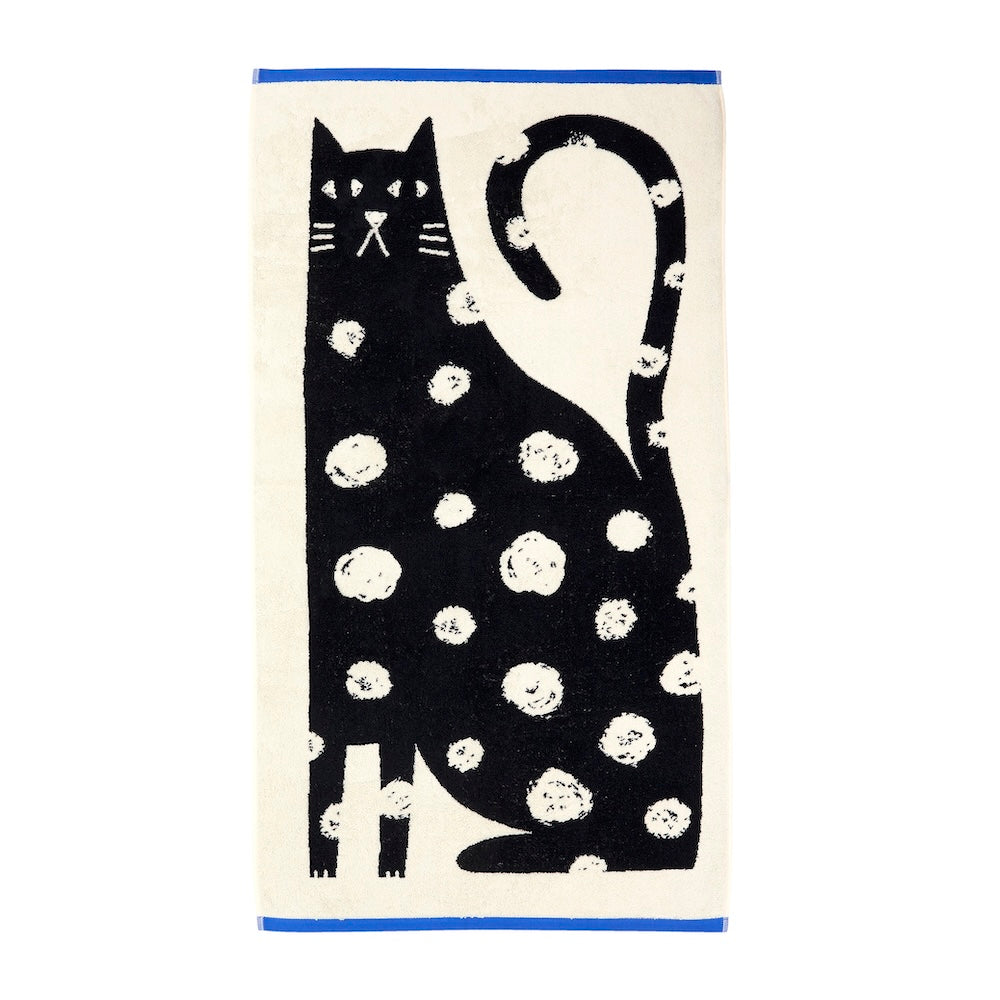 Lazy Cat Bath Towel – Donna Wilson