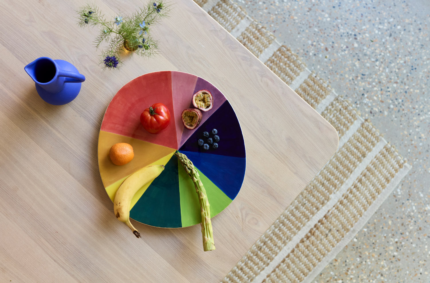Donna Wilson x SFMOMA Colour Wheel Serving Platter
