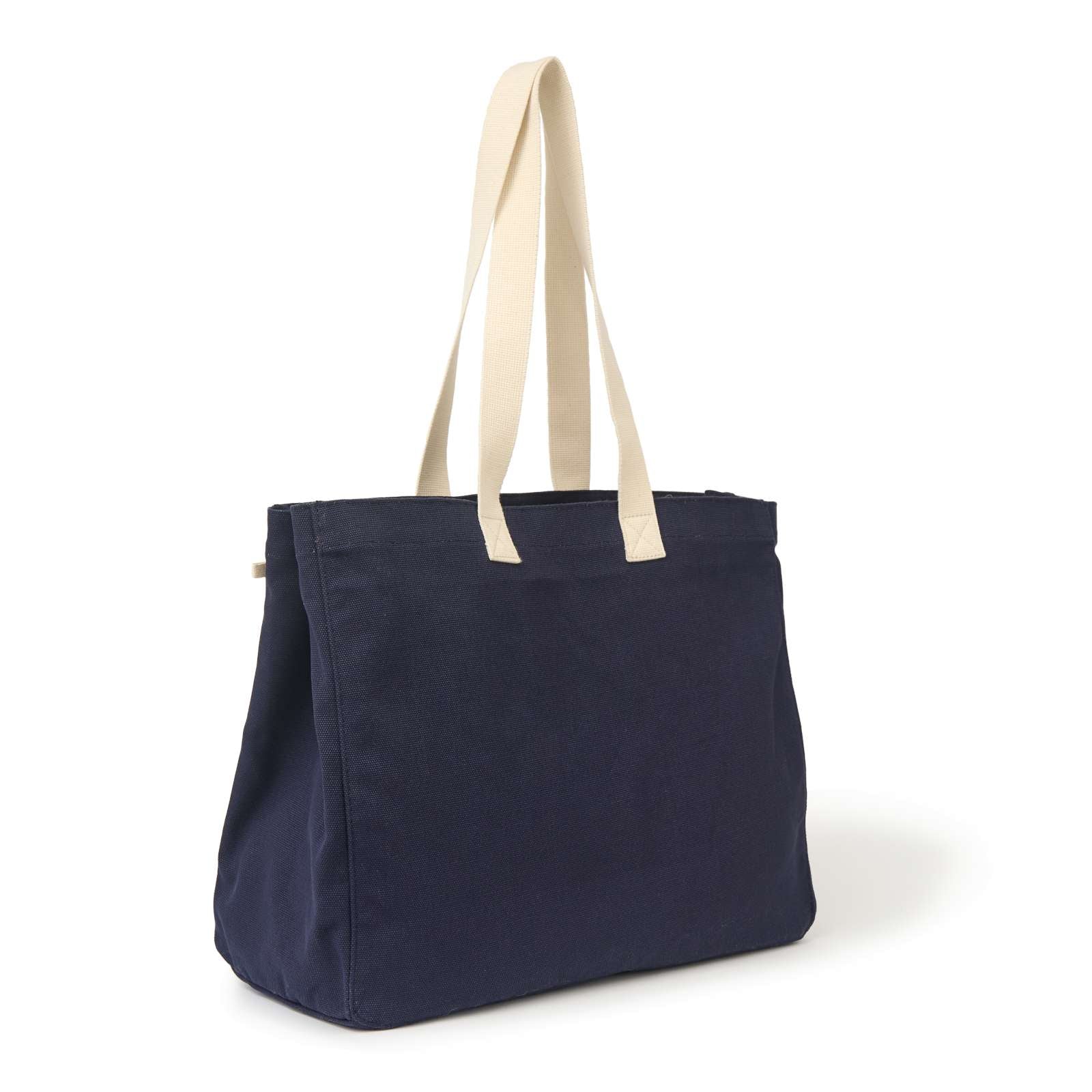 Large Pocket Patch Shopper - Navy