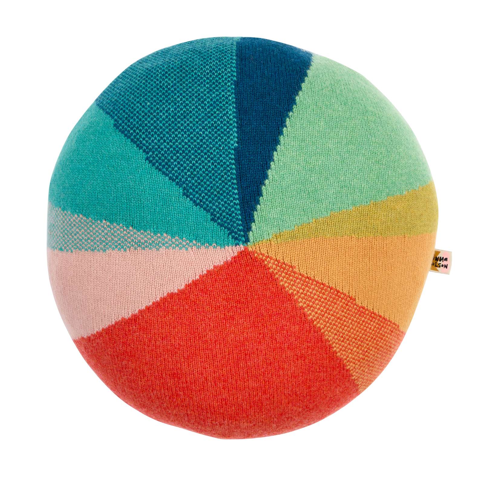 Donna Wilson Colourwheel Lambswool Shaped Cushion