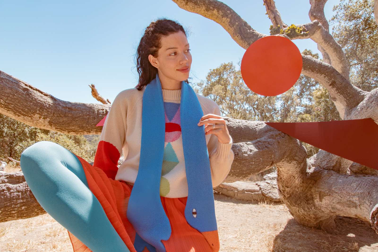 Peacock Scarf