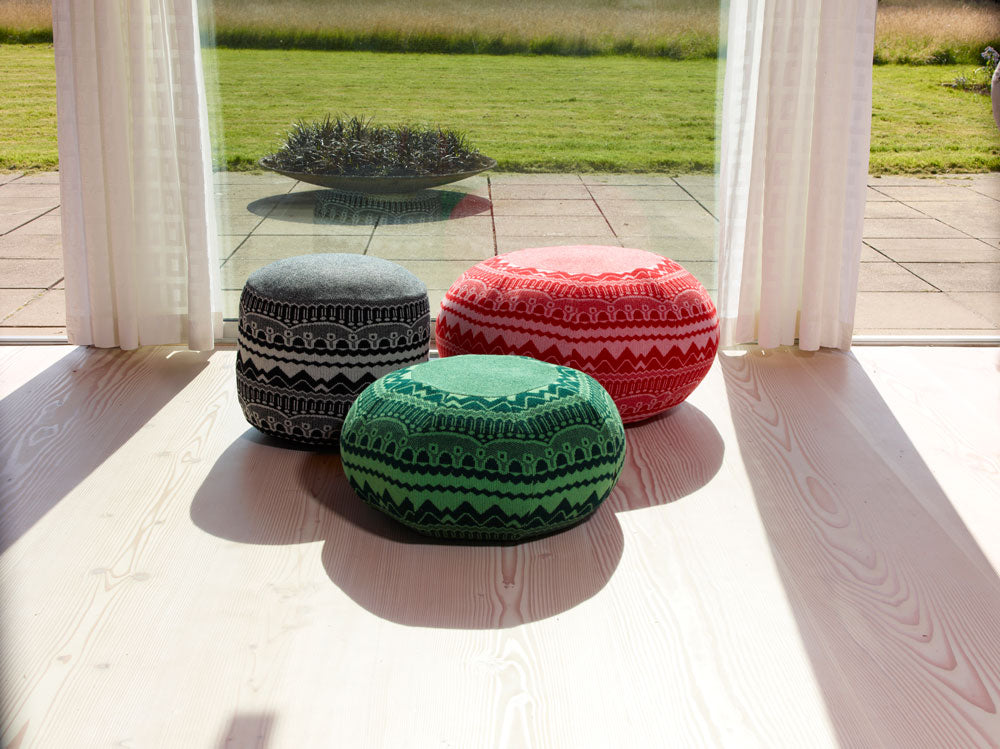 francfranc フュジーソファ グリーン Frank Pouffe in ZigZag - Green – Donna Wilson