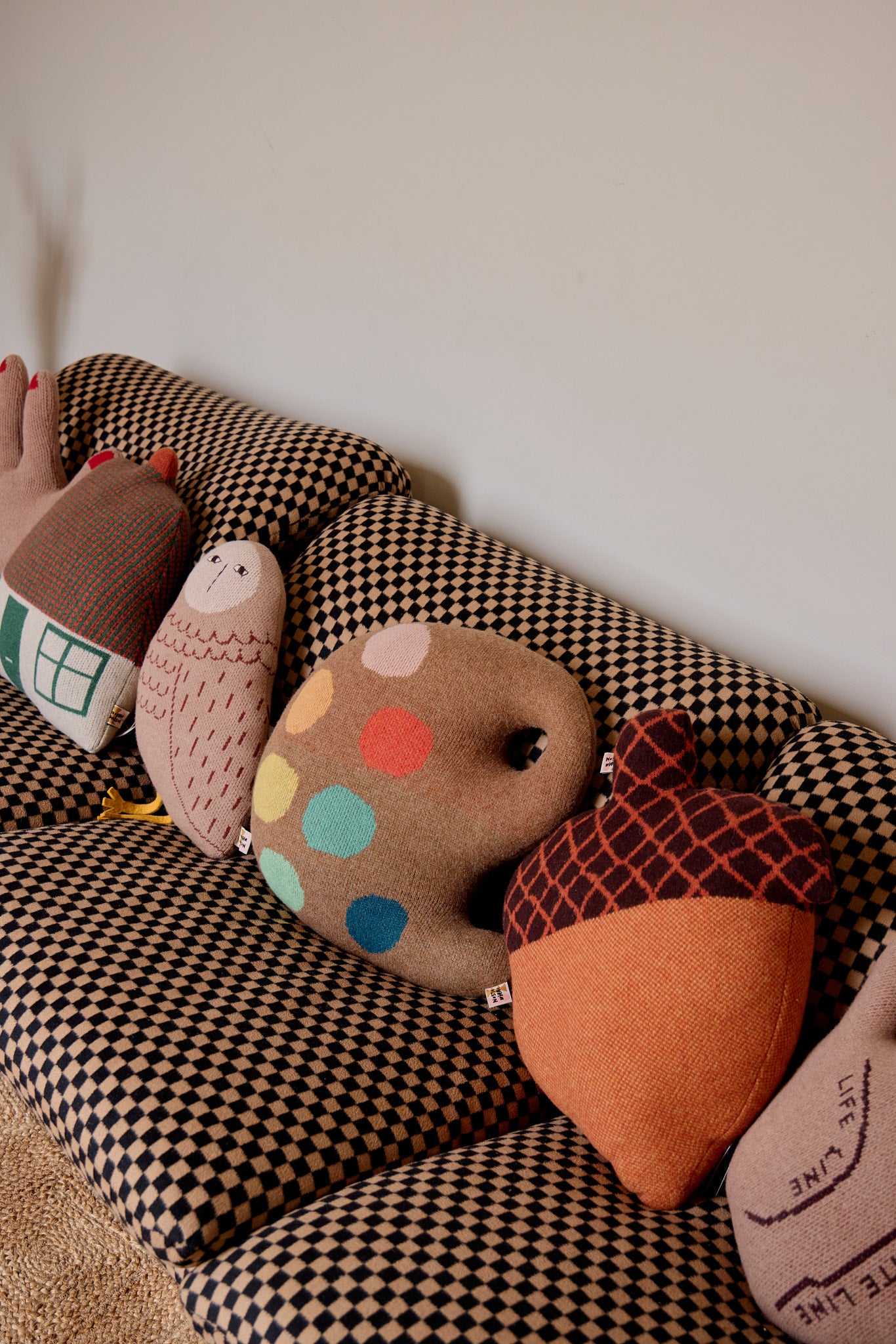 Acorn Shaped Cushion – Donna Wilson