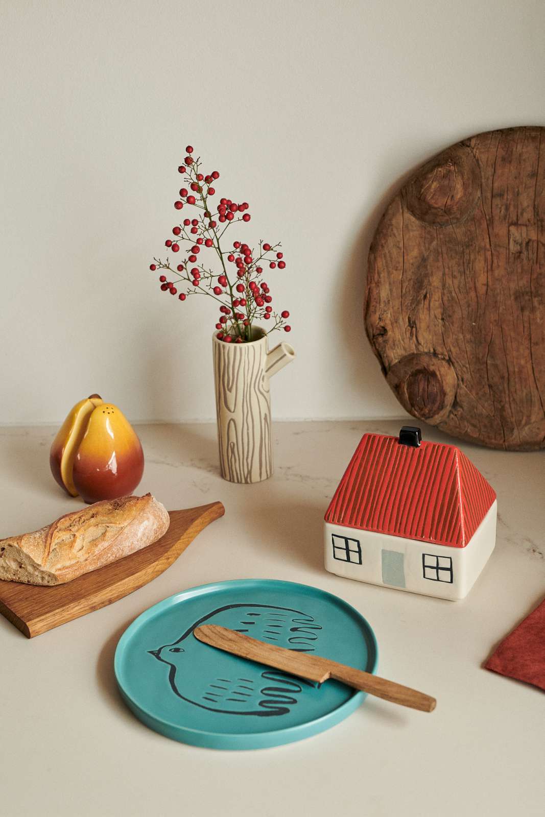 House Butter Dish