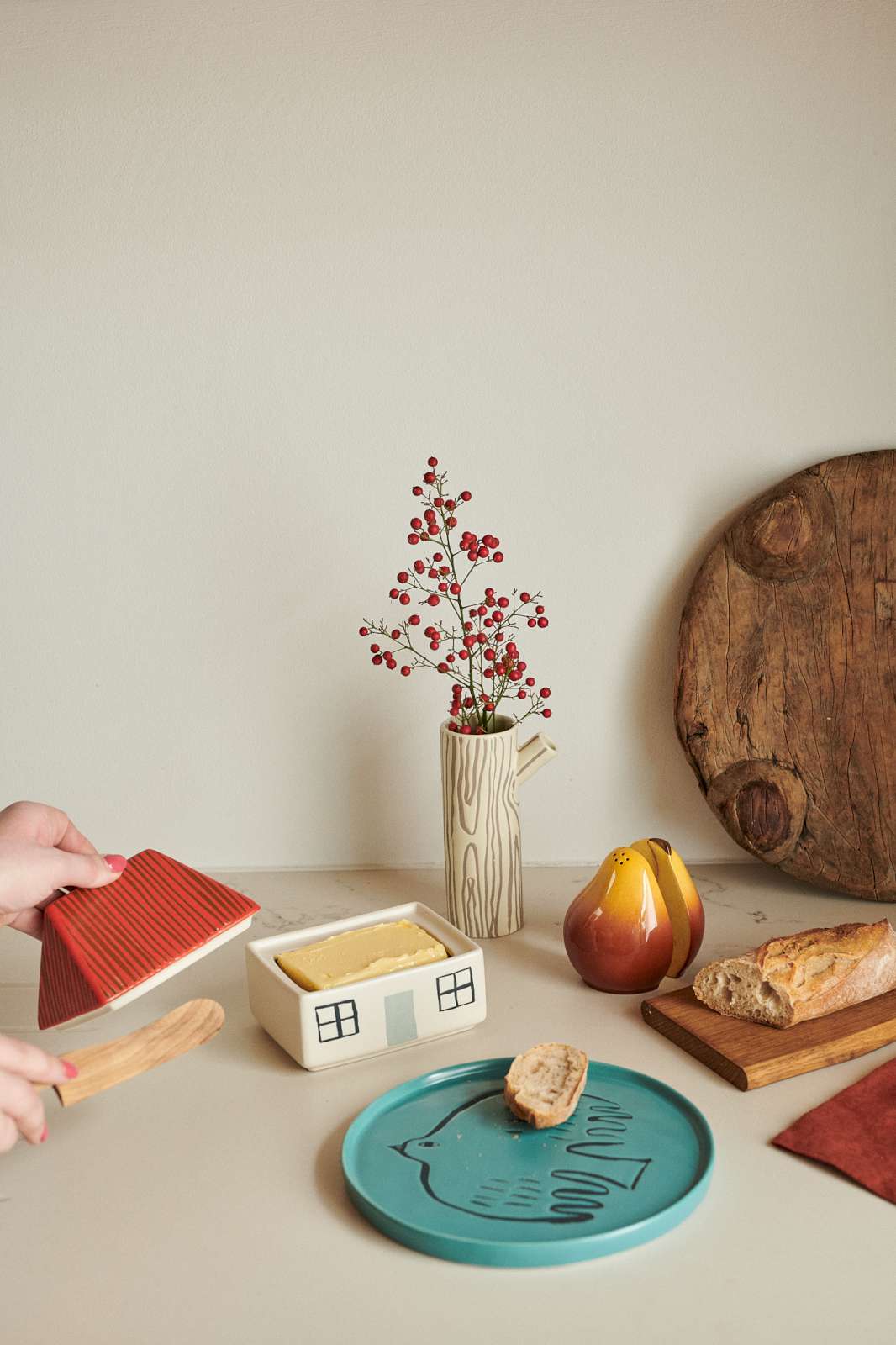 House Butter Dish