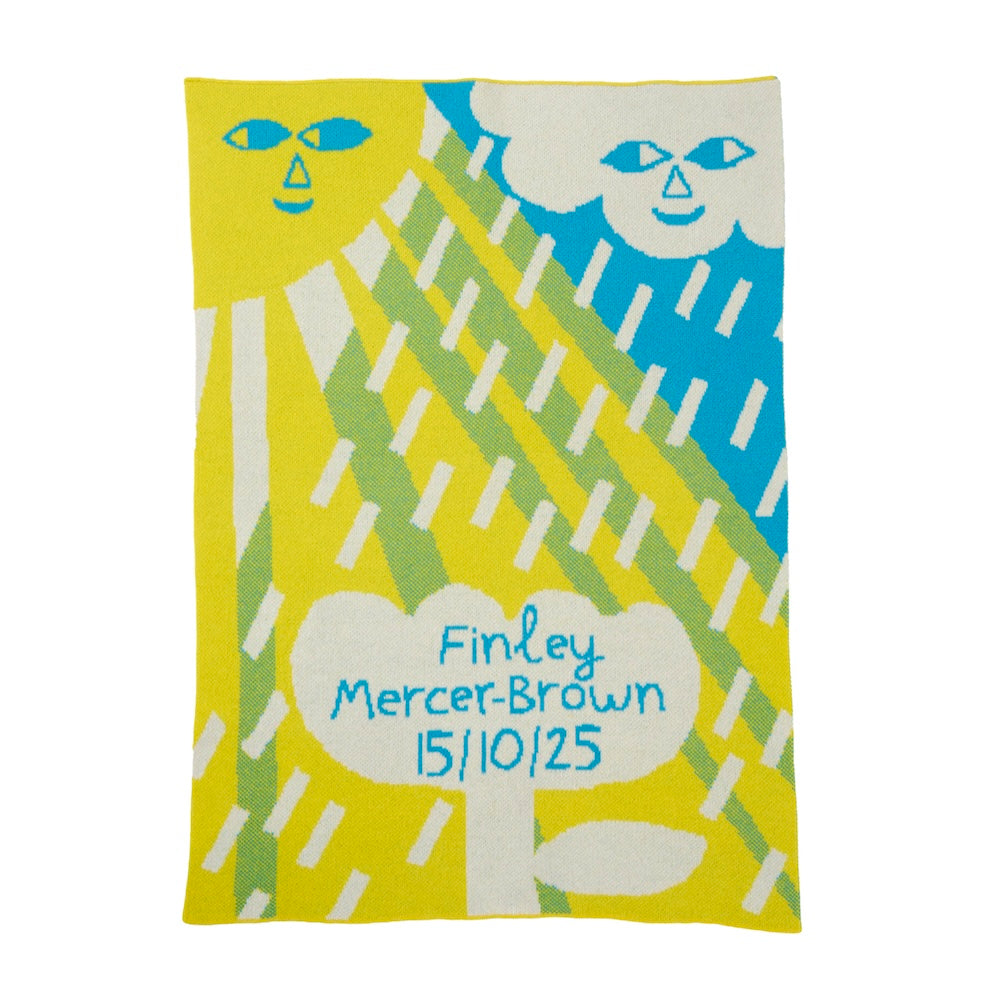 Weather Bespoke Baby Blanket