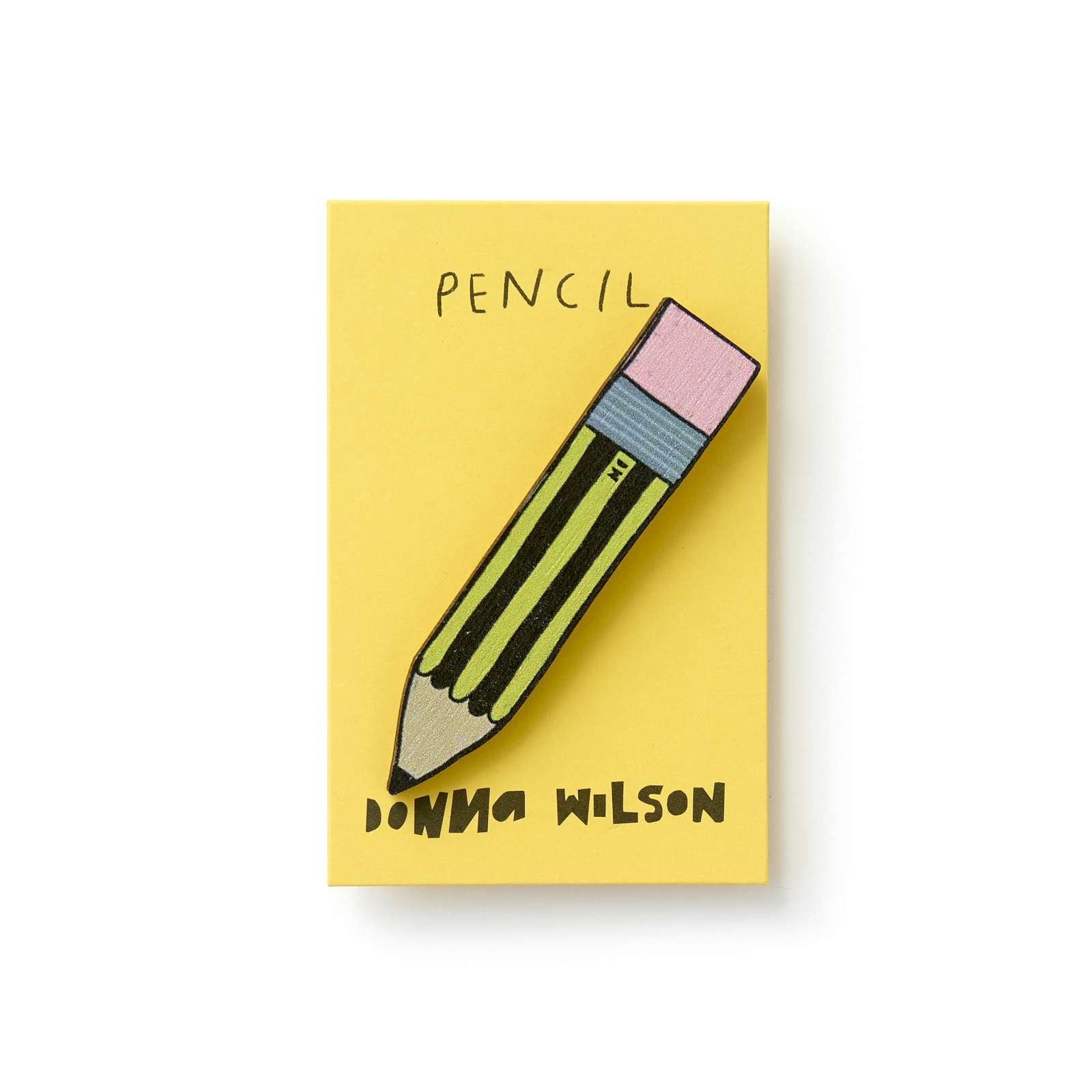 Pencil Pin Badge