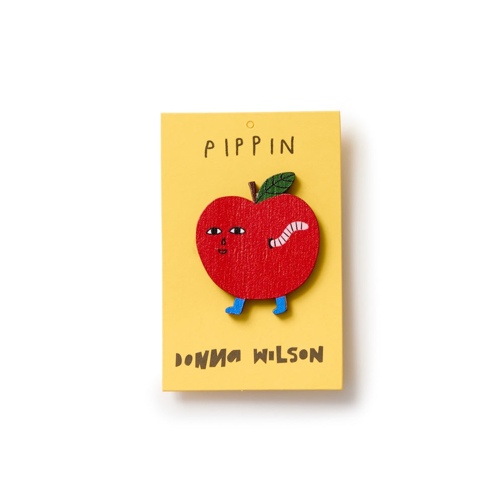 Pippin Pin Badge – Donna Wilson