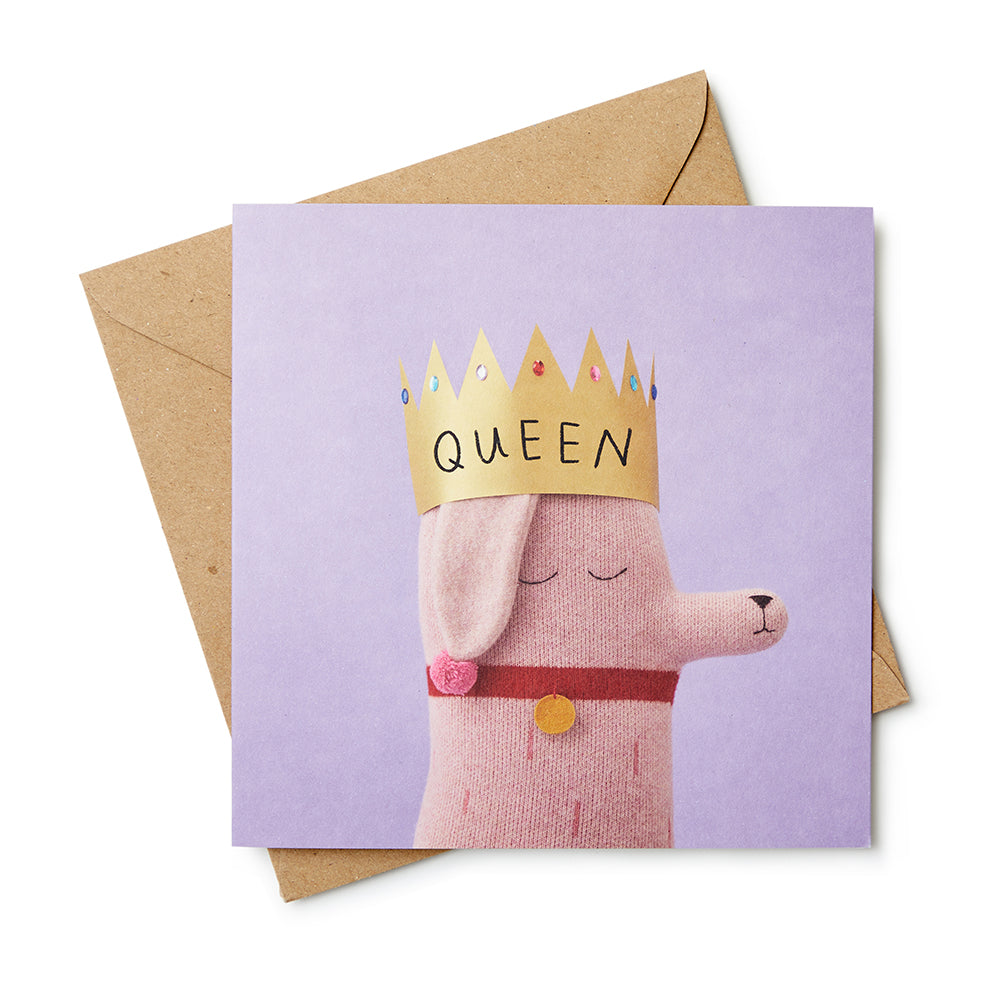 Queen Patsy Patsy Queen Card – Donna Wilson