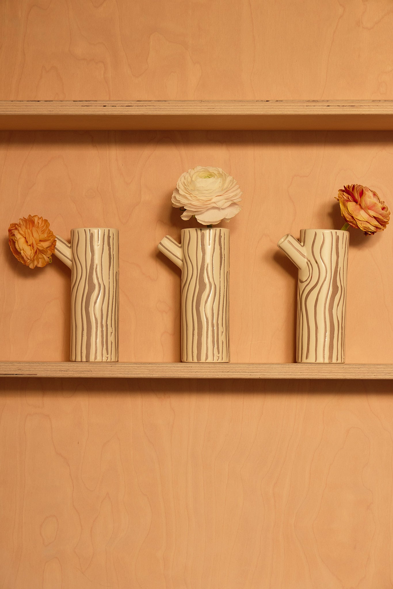 Small Log Jug / Vase