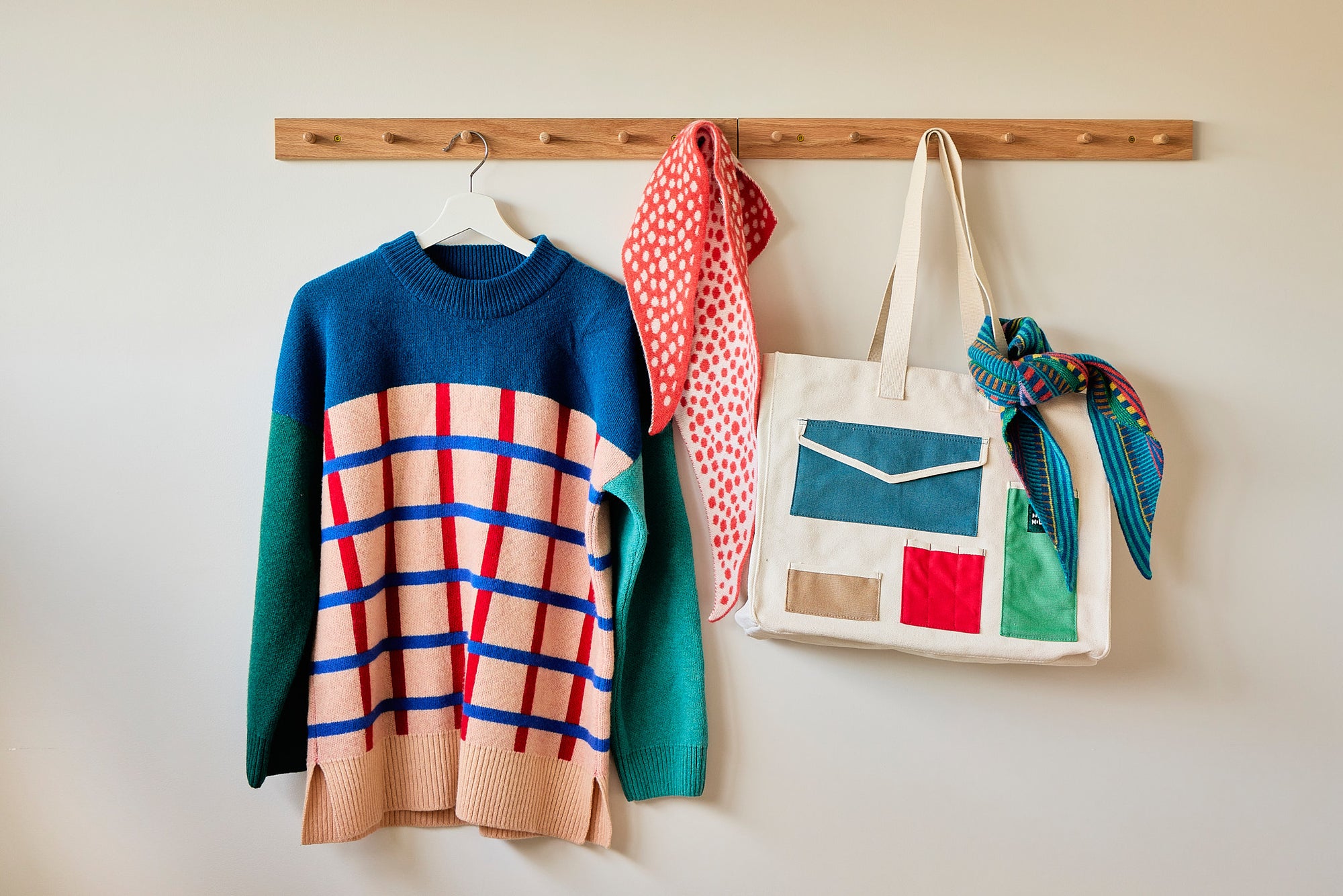 Large Pocket Patch Everything Shopper