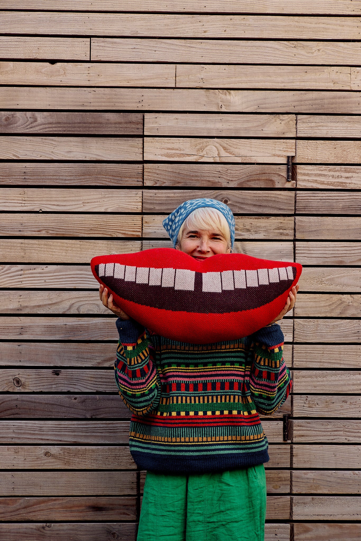 Smile Shaped Cushion