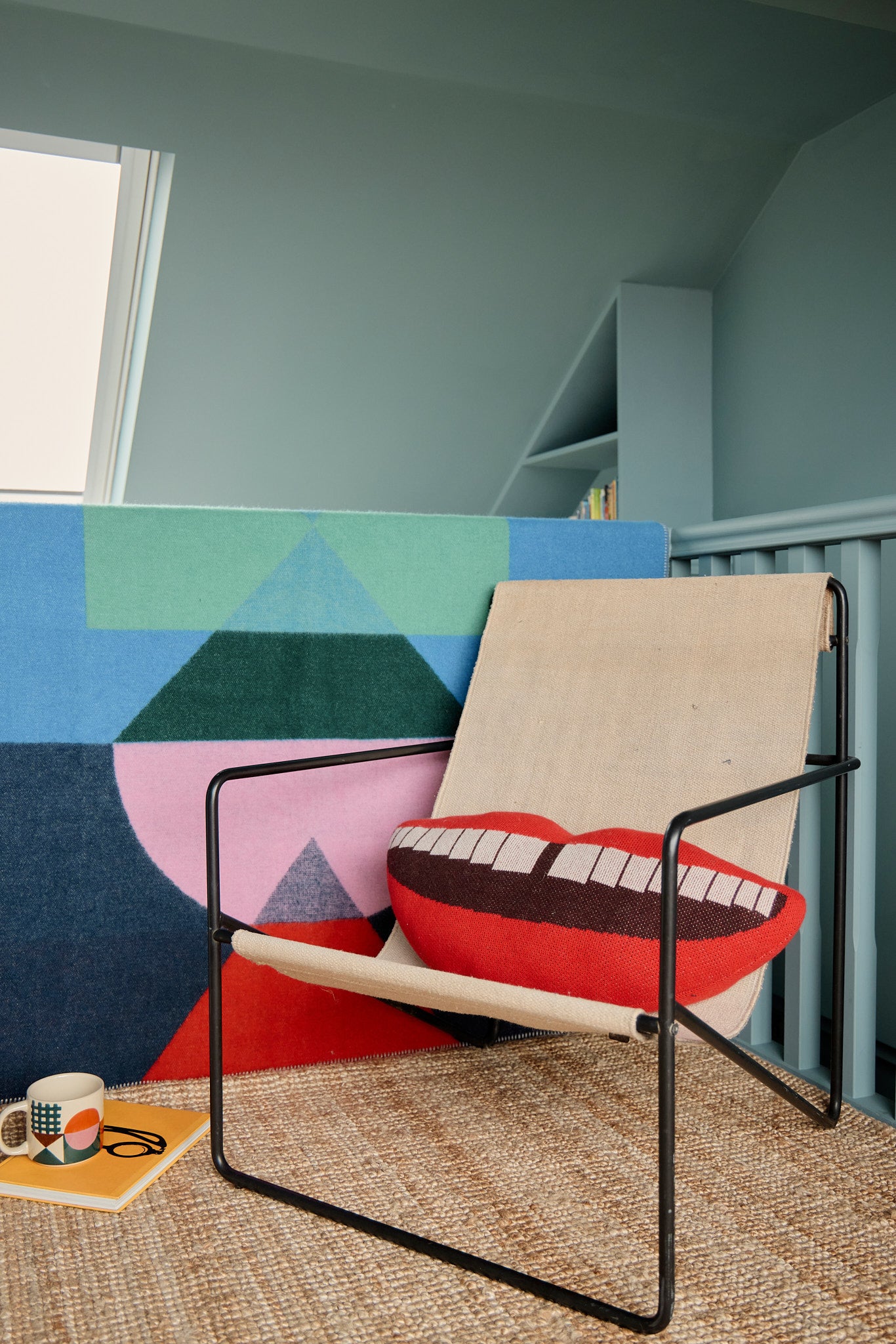 Smile Shaped Cushion – Donna Wilson