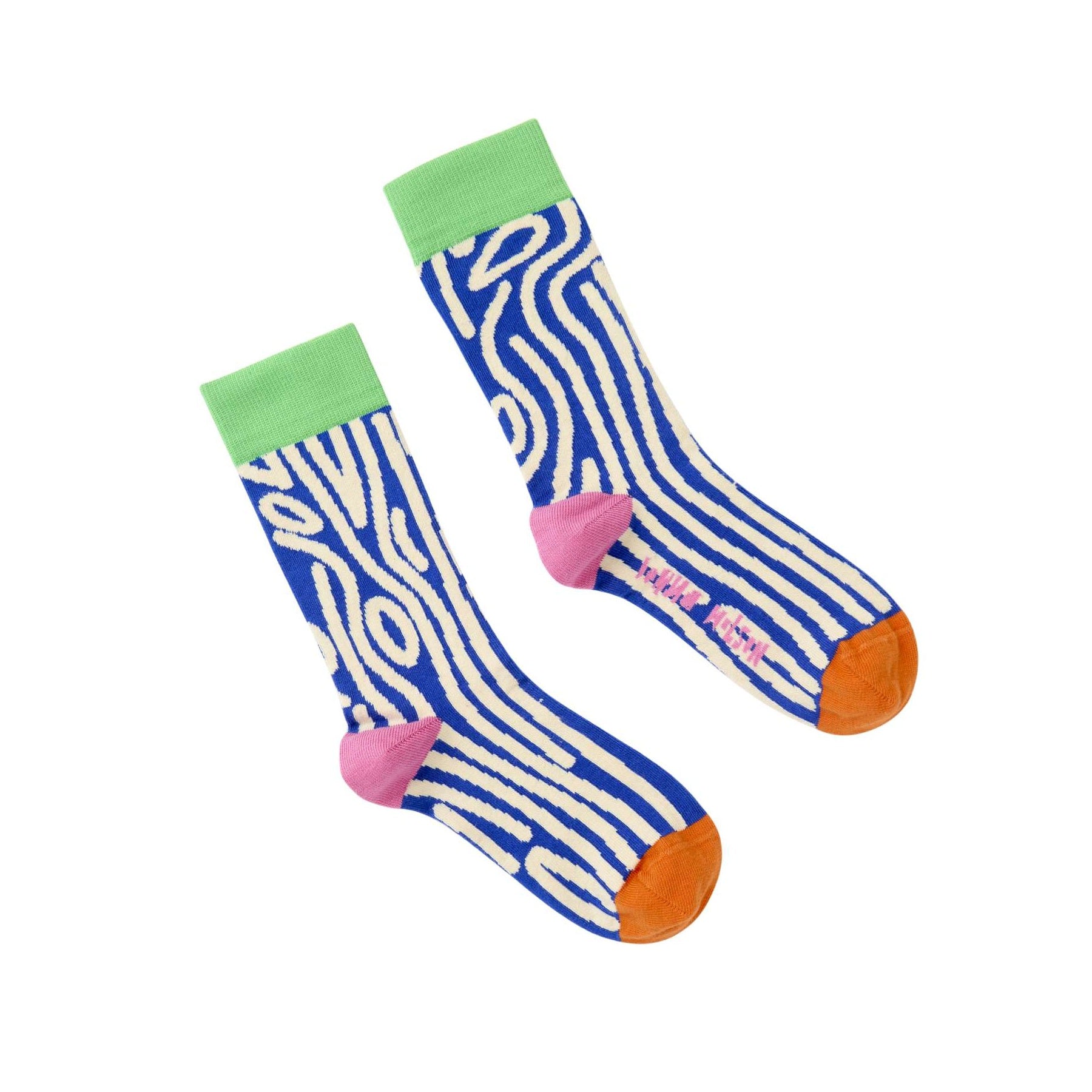 Woolywood Blue Socks
