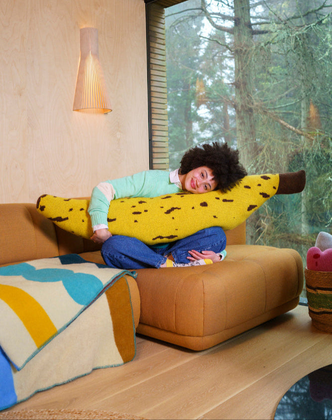 Banana Bolster Cushion – Donna Wilson