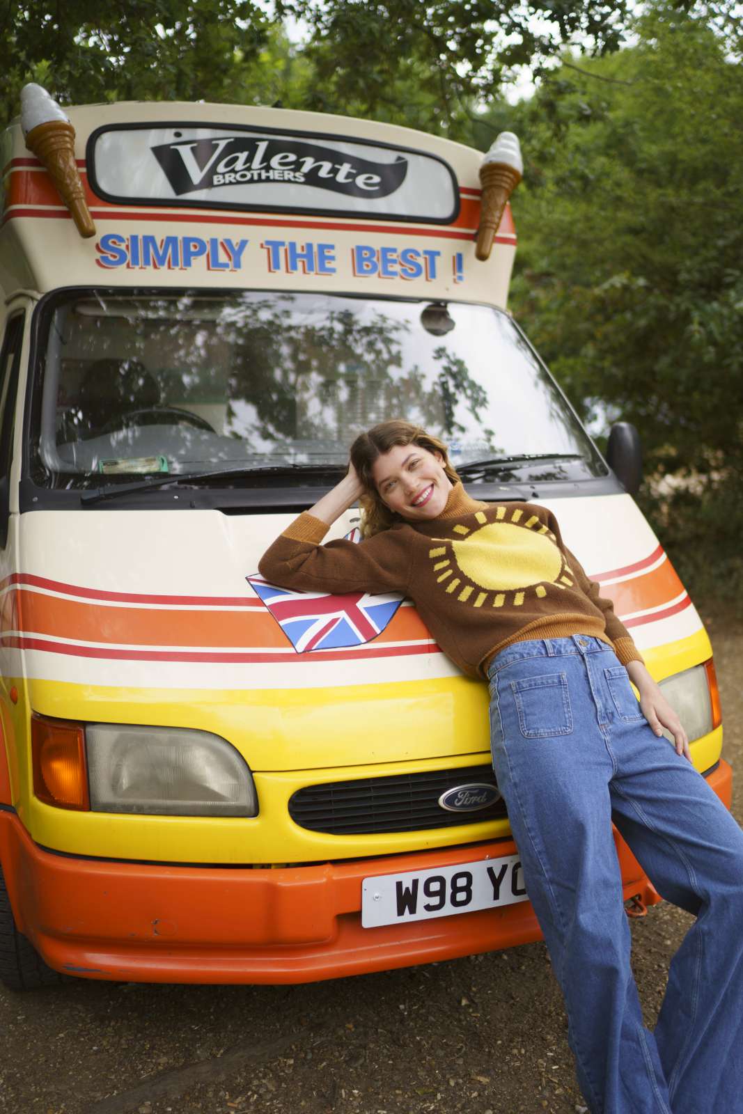 Donna Wilson Brown Lambswool  Sunshine Jumper 