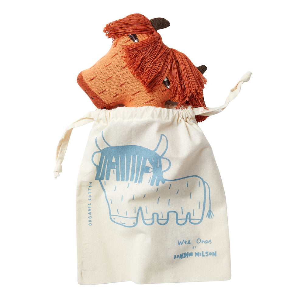 Harriet Highland Cow - Cotton Wee One