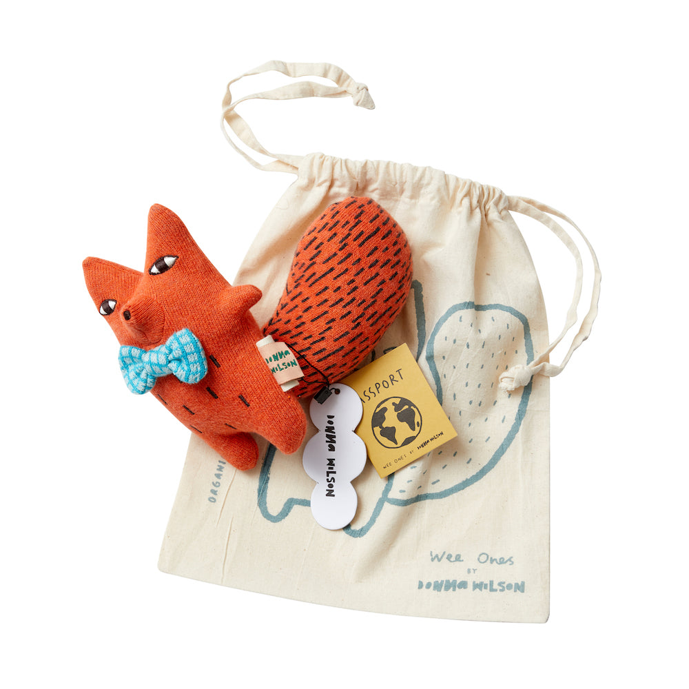 Sid Squirrel Fox - Cotton Wee One