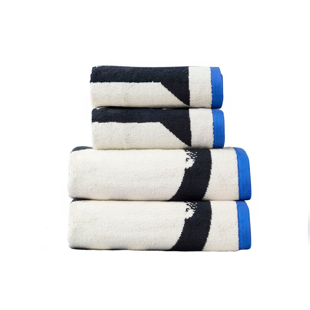 Lazy Cat Hand & Bath Towel Set