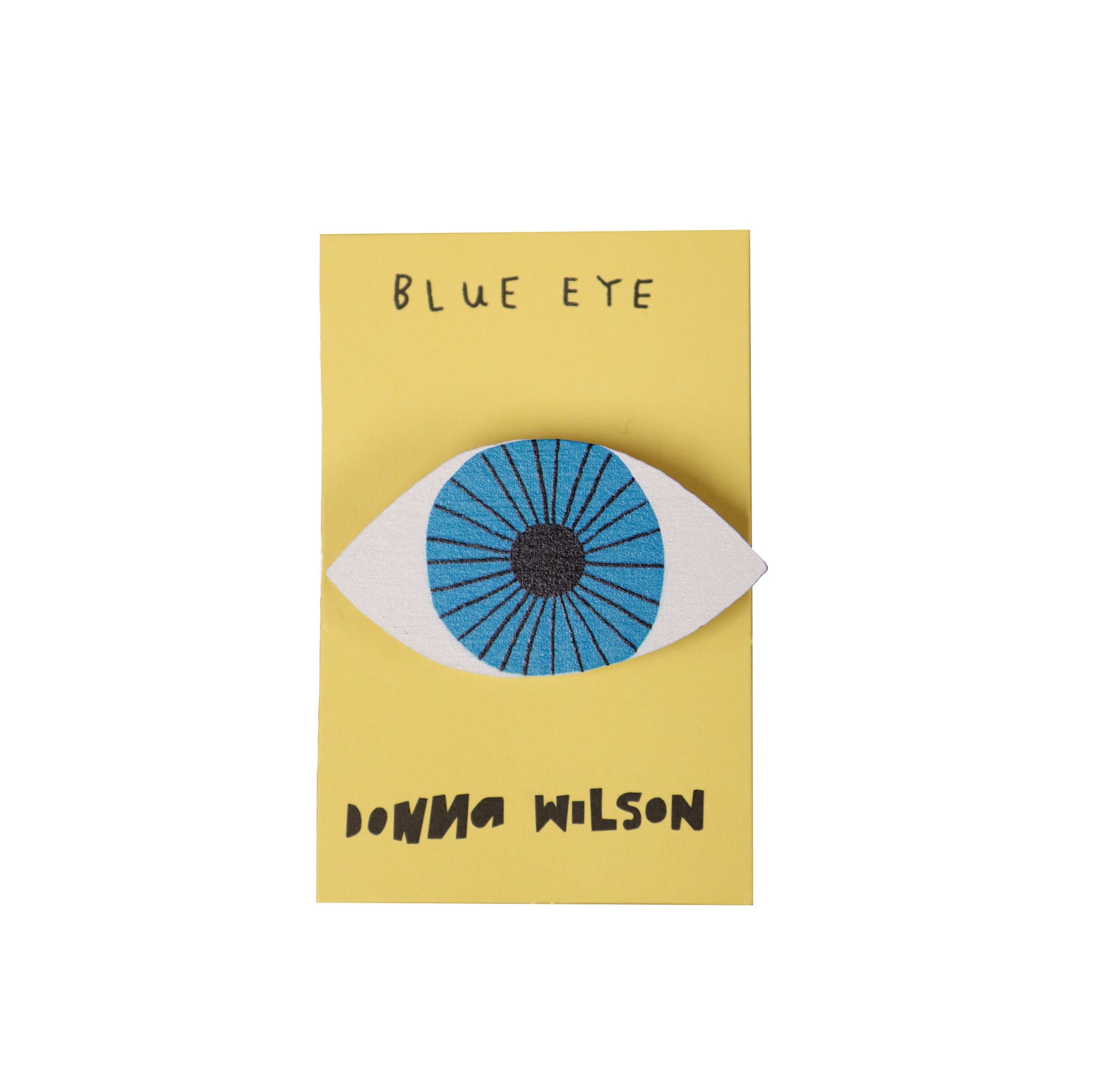 Blue Eye Pin Badge